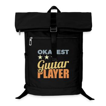 Durchschnittlicher Gitarrenspieler - Laptop-Rucksack  - Schwarz - Vorne