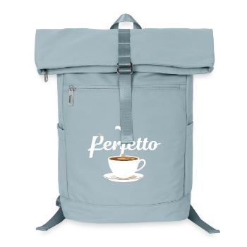 Perfetto Coffee Cup Design - Laptop Backpack - ice blue - Front