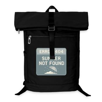 404 – Summer not found - Laptop-Rucksack  - Schwarz - Vorne