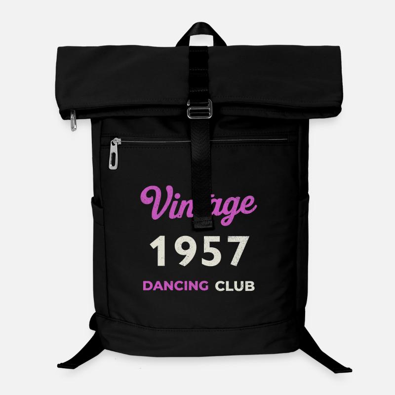 Vintage 1957 – Dancing Club Retro Geburtsjahr Laptop-Rucksack 