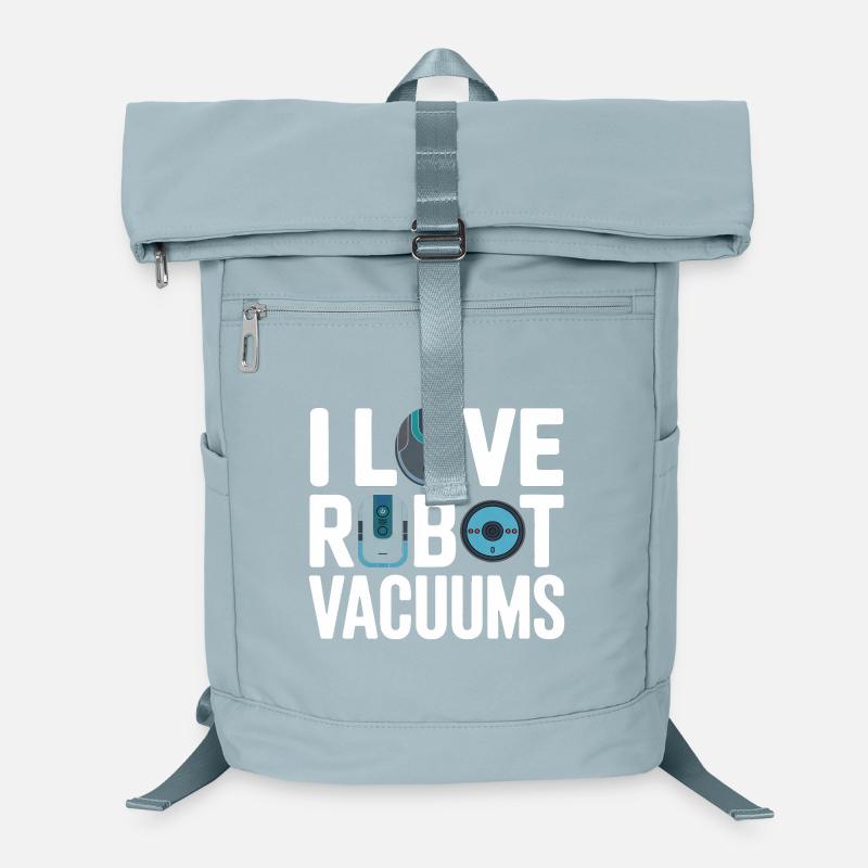 I Love Robot Vacuums Staubsauger Roboter Laptop-Rucksack 