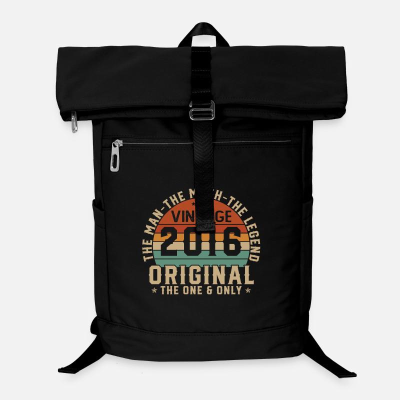 2016 Vintage Retro Geburtstagsgeschenk Laptop-Rucksack 