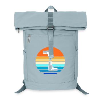 Klempner Installateur - Laptop-Rucksack  - Eisblau - Vorne
