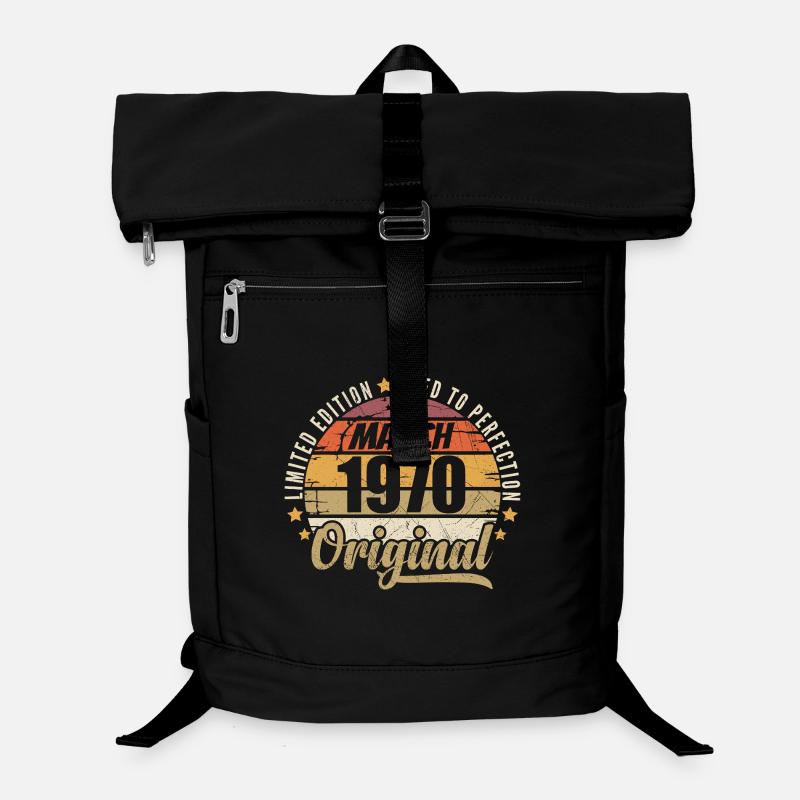 56. Anniversaire 56 Années Série Limitée Mars 1970 Sac à dos ordinateur