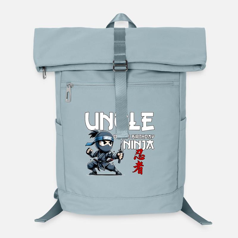 Onkel des Geburtstags Ninja Geburtstag Lustig Laptop-Rucksack 