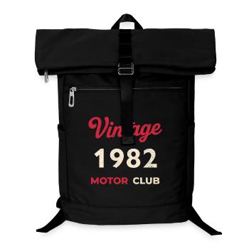 Cadeau vintage de l’année de naissance rétro du Motor Club 1982 - Sac à dos ordinateur - noir - Devant