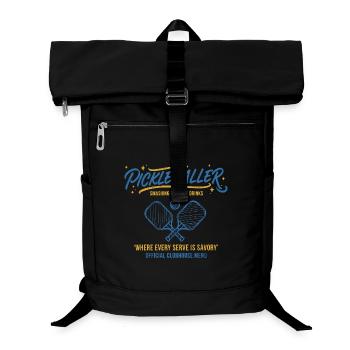 Pickleball Pickleballer Funny Player Love - Laptop Backpack - black - Front