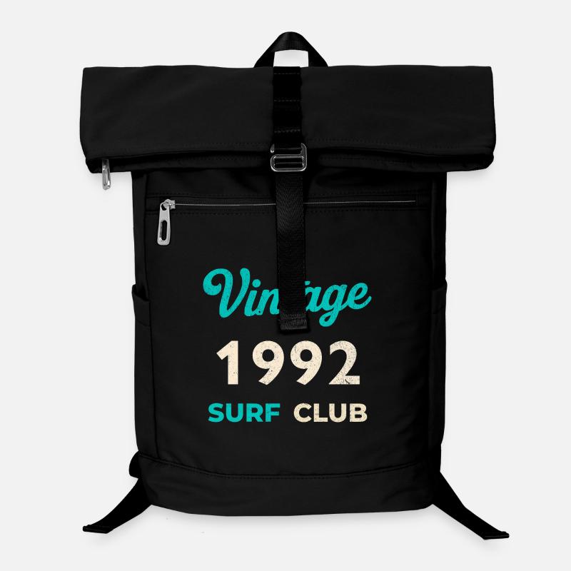 Vintage 1992 Surf Club Retro Geburtsjahr Geschenk Laptop-Rucksack 