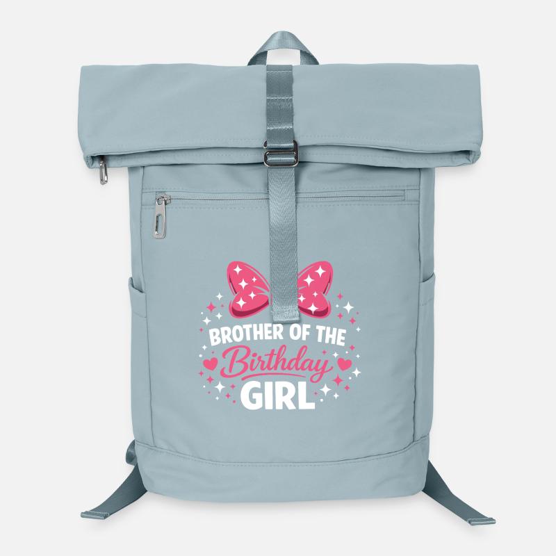 Geburtstagsdesign des Mädchens – Magische rosa Schleife und E Laptop-Rucksack 