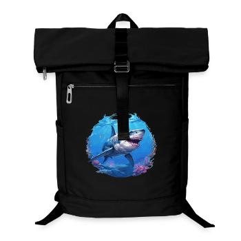 Haie Hai - Laptop-Rucksack  - Schwarz - Vorne