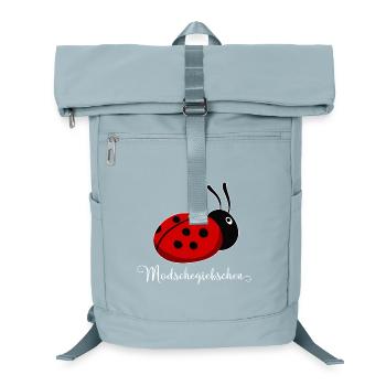 Modschegiebchen Ladybug Saxon Gift Idea - Laptop Backpack - ice blue - Front