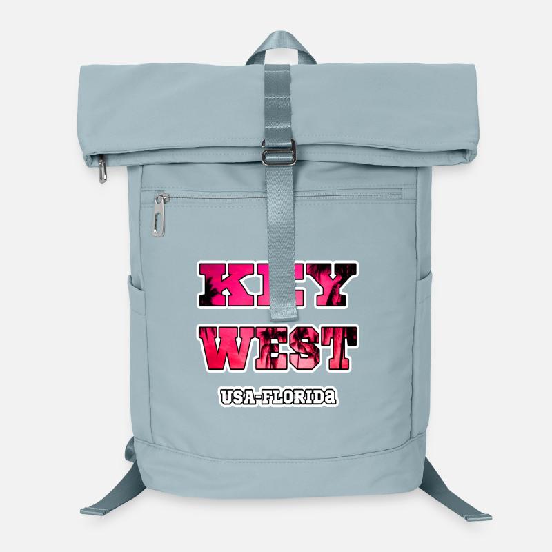 Key West Florida Palmen Urlaub souvenir Erinnerung Laptop-Rucksack 