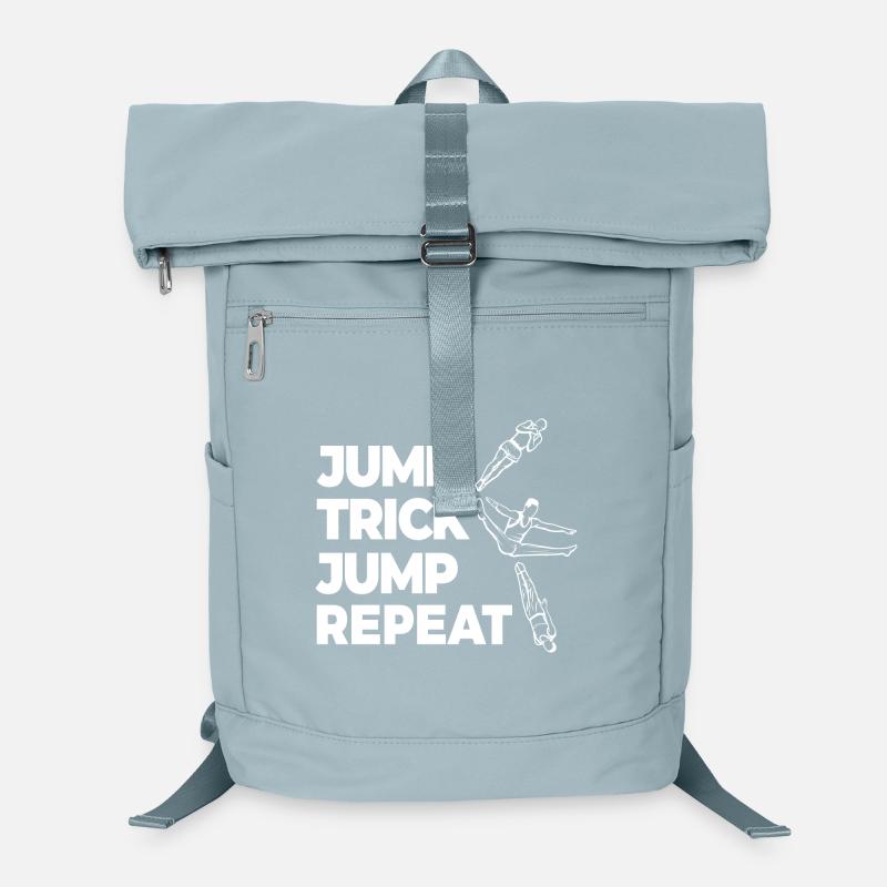 Jump Trick Jump Repeat Laptop Backpack