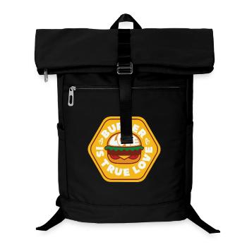 Burger Love - Laptop Backpack - black - Front