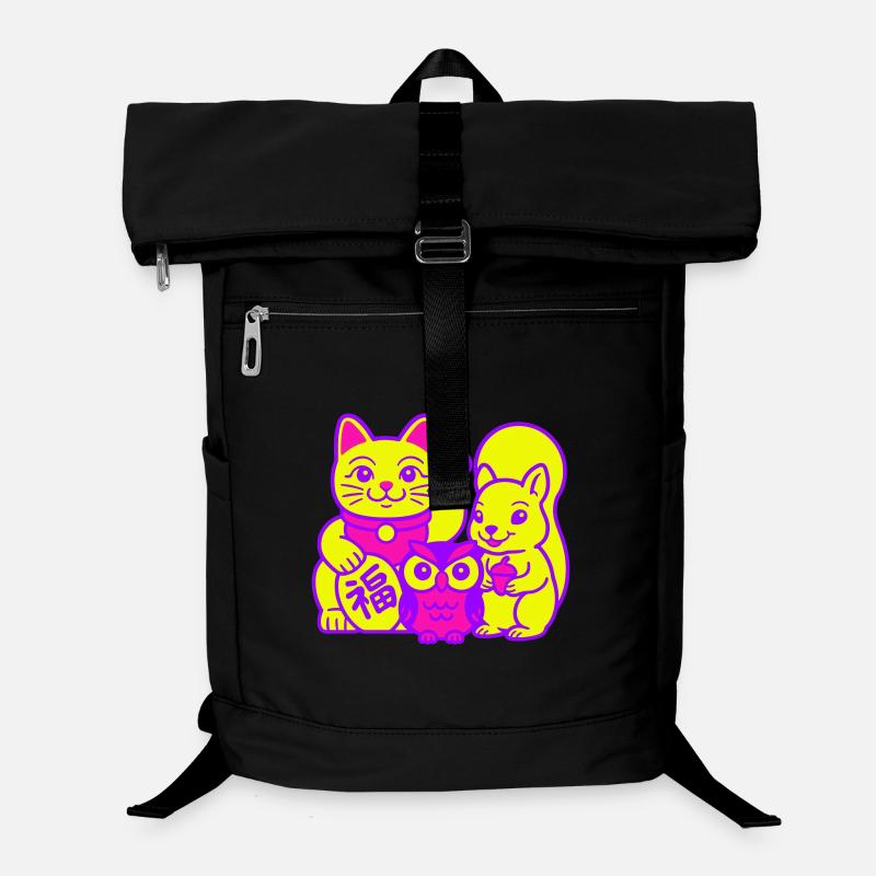 Glückskatze with Friends Laptop-Rucksack 