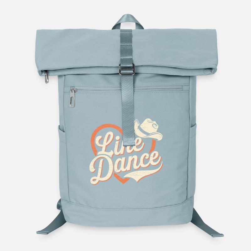 Herz und Cowboy Hut Design Linedance Laptop-Rucksack 