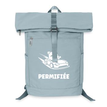 Humour permis de conduire - Sac à dos ordinateur - bleu glacier - Devant