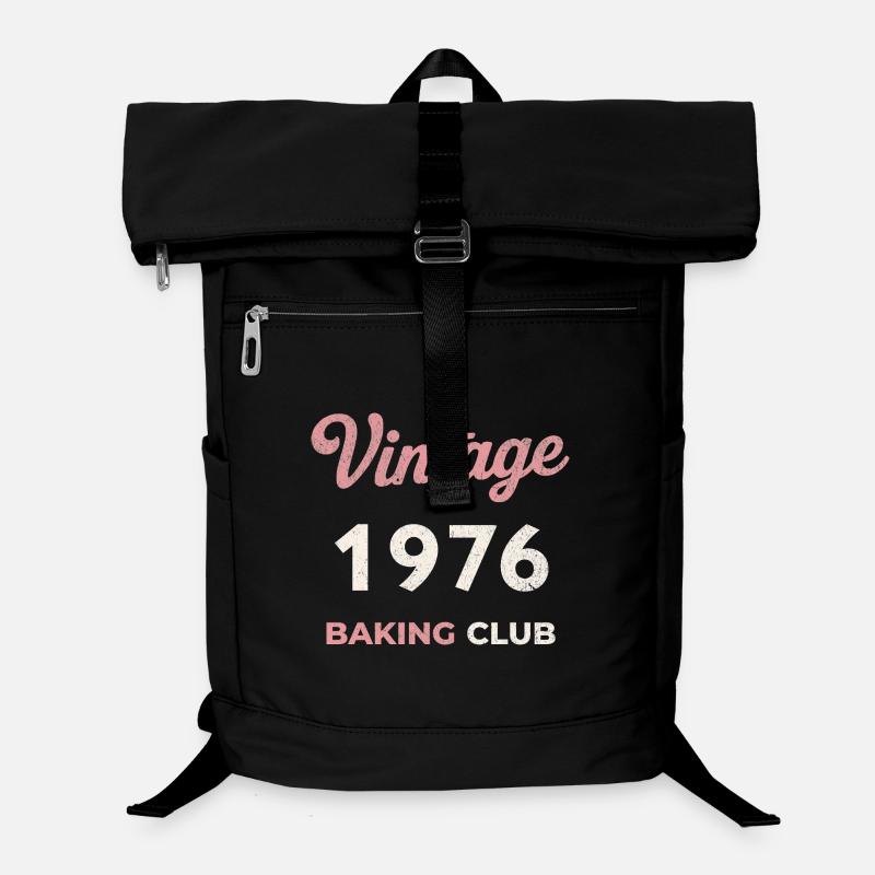 Vintage 1976 – Baking Club Retro Birth Year Laptop Backpack