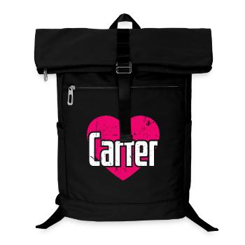 J’aime Carter Coeur rose J’aime Carter - Sac à dos ordinateur - noir - Devant