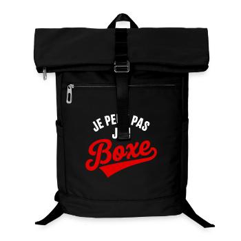 Ich kann nicht Boxen, Humor, Sportkampf - Laptop-Rucksack  - Schwarz - Vorne