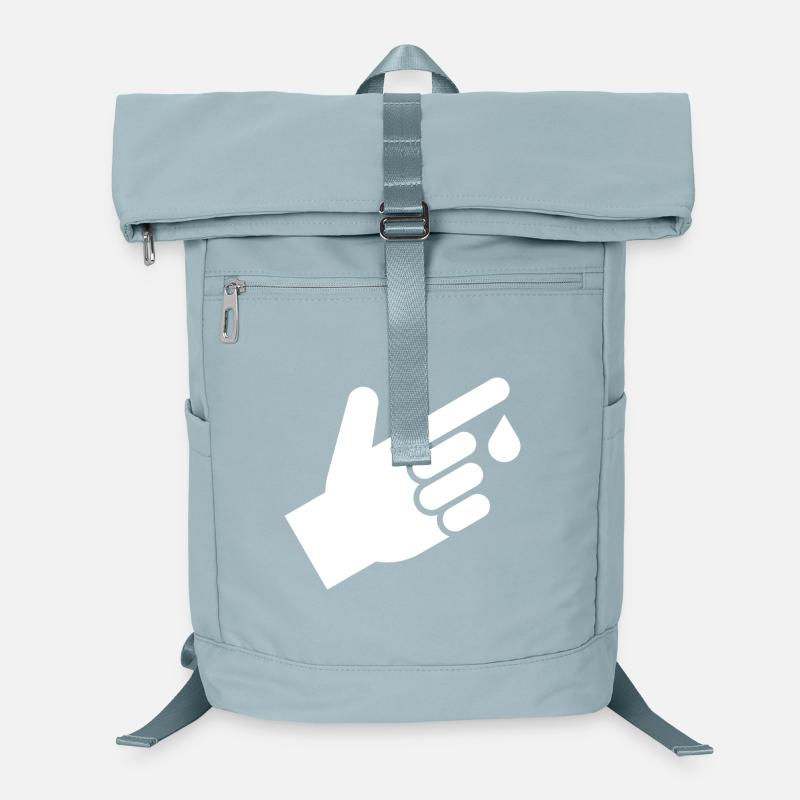 Blood test, blood drops Laptop Backpack