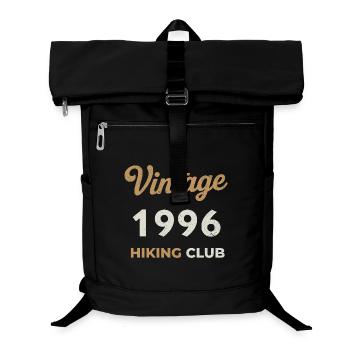 Vintage 1996 – Sailing Club Retro Year of Birth - Laptop Backpack - black - Front