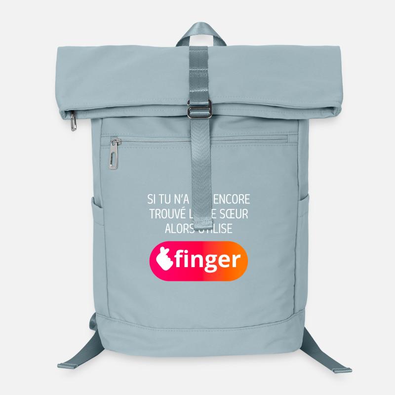 Fingeranwendung Laptop-Rucksack 