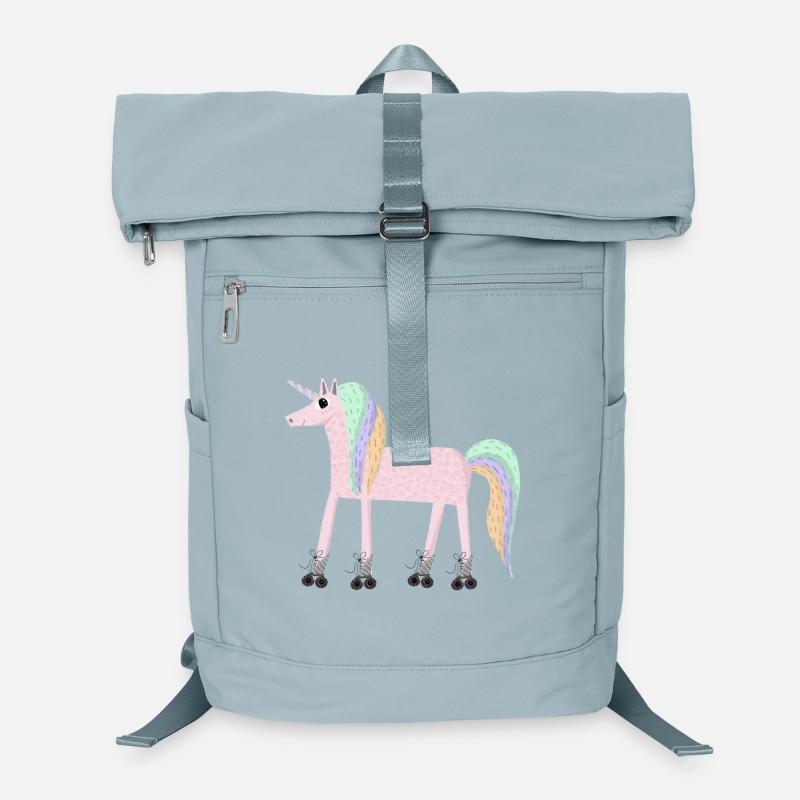 Unicorn_rollerSKate Laptop-Rucksack 