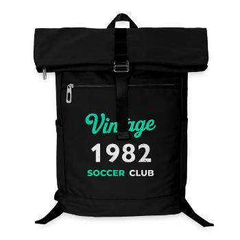 Vintage 1982 – Soccer Club Retro Birth Year - Laptop Backpack - black - Front