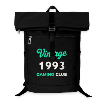 Vintage 1993 – Gaming Club Retro Birth Year - Laptop Backpack - black - Front