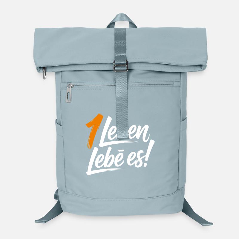 Ein Leben lebe es! Laptop-Rucksack 