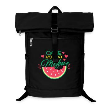 oane vo ana melon - one of a melon - Laptop Backpack - black - Front