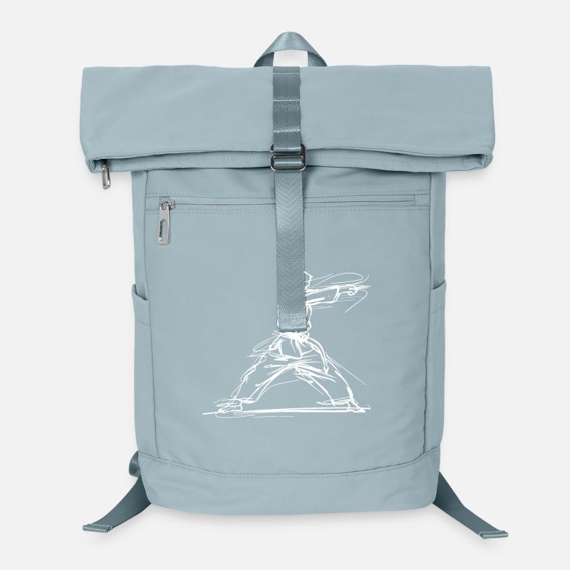 Croquis de Karateka Sac à dos ordinateur