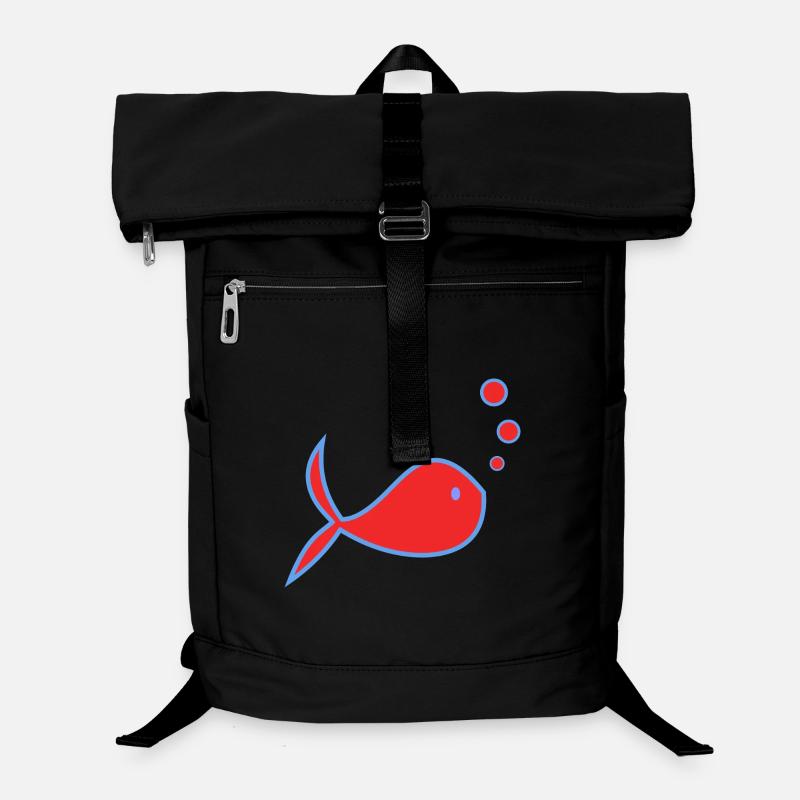 APRIL FOOL. FISH. SARDINE. ANNIVERSARY Laptop Backpack