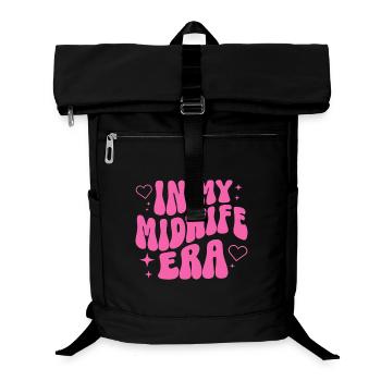 Midwife Birth Gift Baby Midwife - Laptop Backpack - black - Front