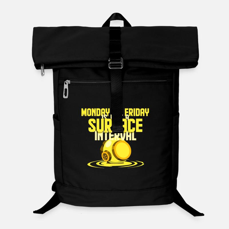 Diving Diver Snorkeling Recreational Diver Laptop Backpack