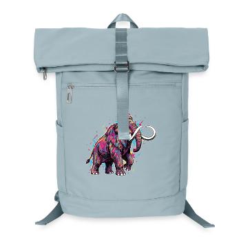 Mammoth Strength Bodybuilding - Laptop-Rucksack  - Eisblau - Vorne