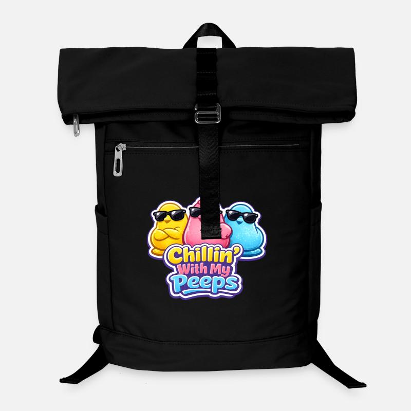 Poussin, Printemps, Fleurs, Été, Pâques, Jardin Sac à dos ordinateur