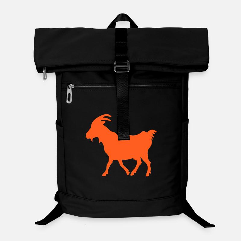 Ziege orange GOAT Laptop-Rucksack 