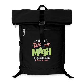 Mathematik - Laptop-Rucksack  - Schwarz - Vorne