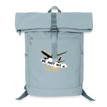 Soar with Fashion – Pilot Enthusiast Gift! - Laptop Backpack - ice blue - Front
