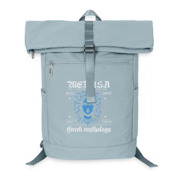 Mythologisches Medusa Design - Laptop-Rucksack  - Eisblau - Vorne