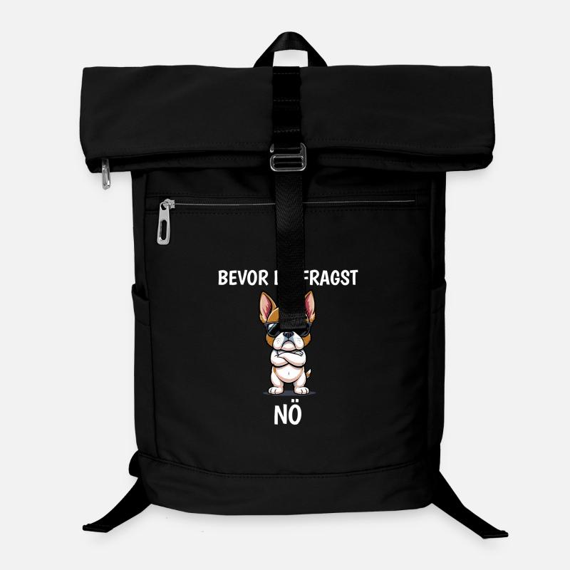 Before you ask: NÖ Bulldog - Laptop Backpack - black