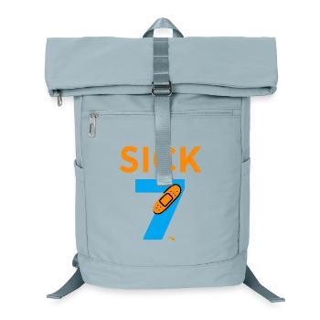 Sick Seven Meme Tee Six Seven  - Laptop-Rucksack  - Eisblau - Vorne
