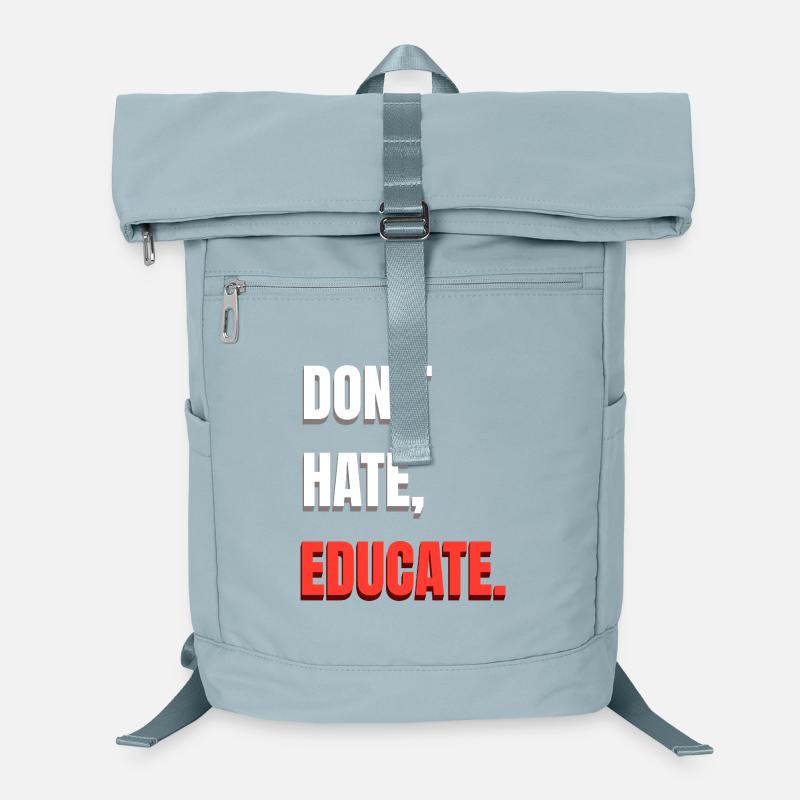 Non odiare Educare Zaino per laptop