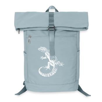 Gecko Leopard Gecko Contrast - Laptop Backpack - ice blue - Front