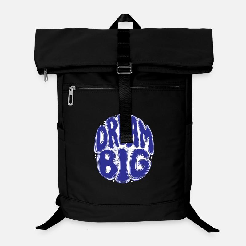 TRÄUME GROSS [Lass uns reden] Laptop-Rucksack 