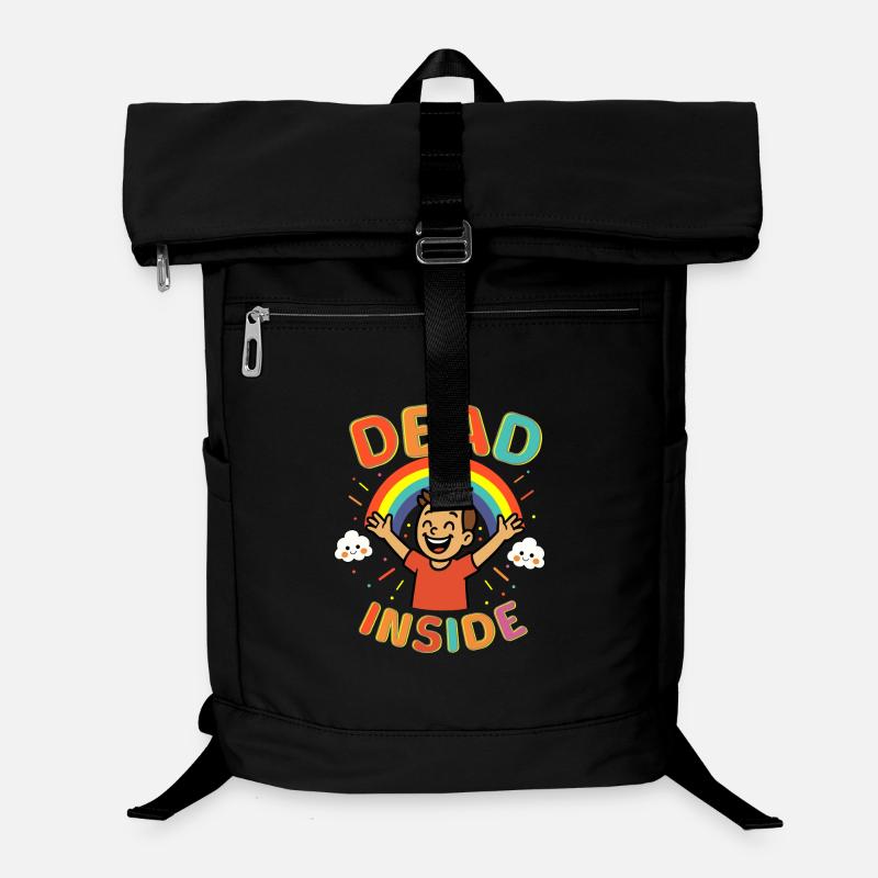 Dead Inside Laptop-Rucksack 