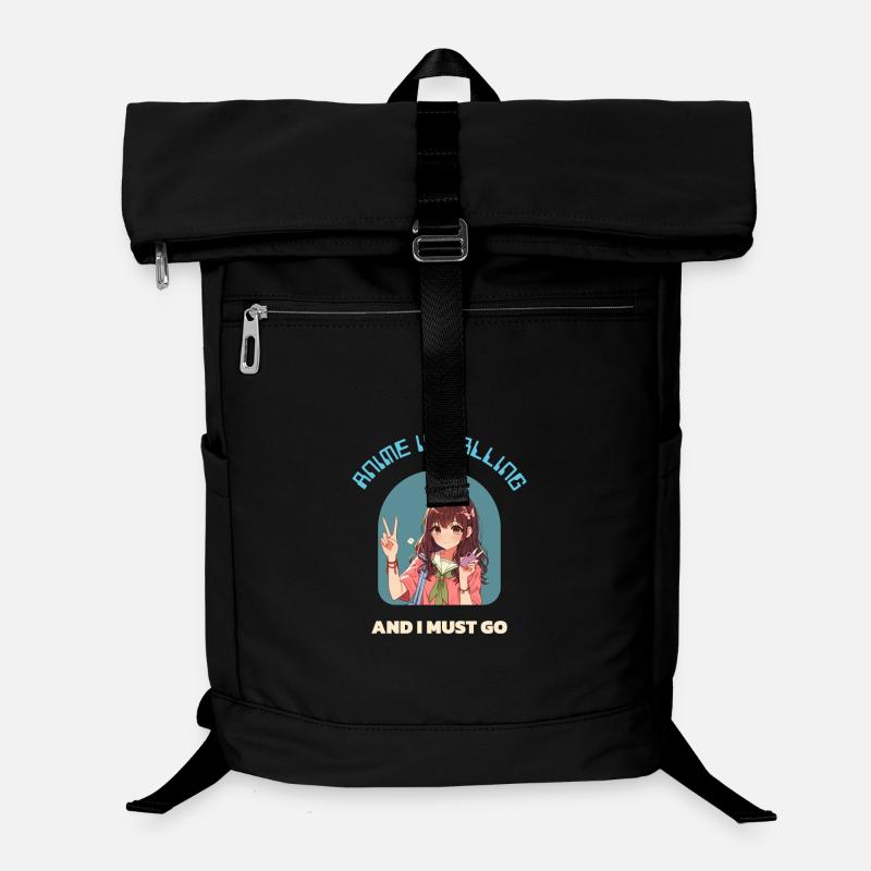 Anime Ruft: Und Ich Muss Gehen Laptop-Rucksack 
