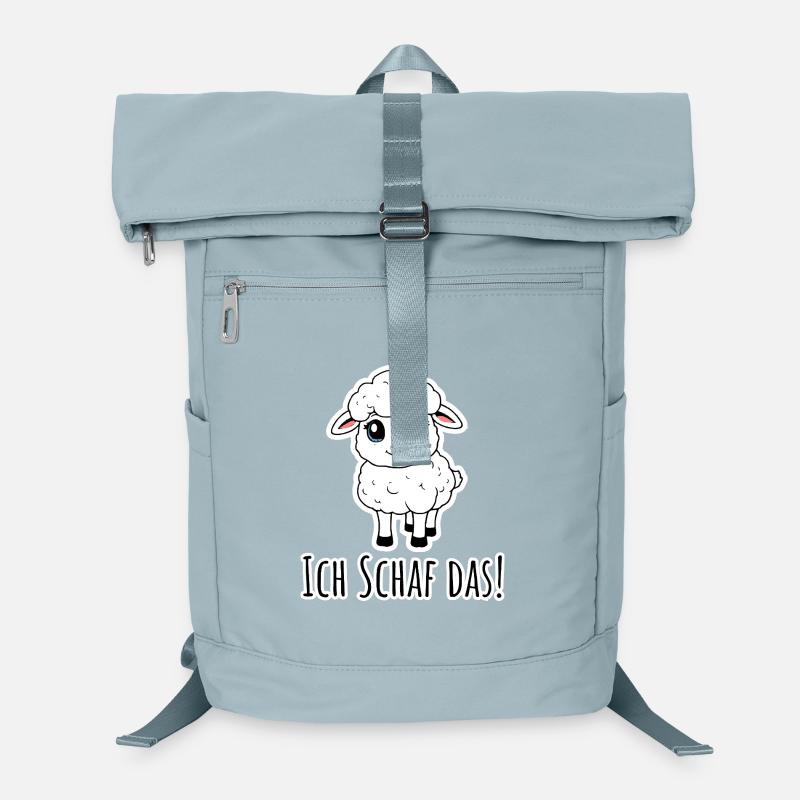 Ich Schaf das! Das kleine Lamm hat Selbstvertrauen Laptop-Rucksack 